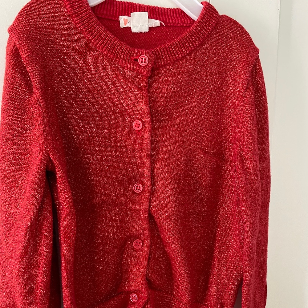 J Crew glitter cardigan sweater - set of 5